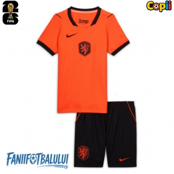 Țările de Jos Echipament de Fotbal Replică Mondial 2026 Copii Acasa (+ Șorturi)